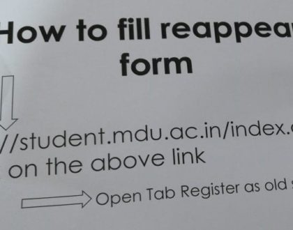 FILL RE-APPEAR FORM ONLINE
