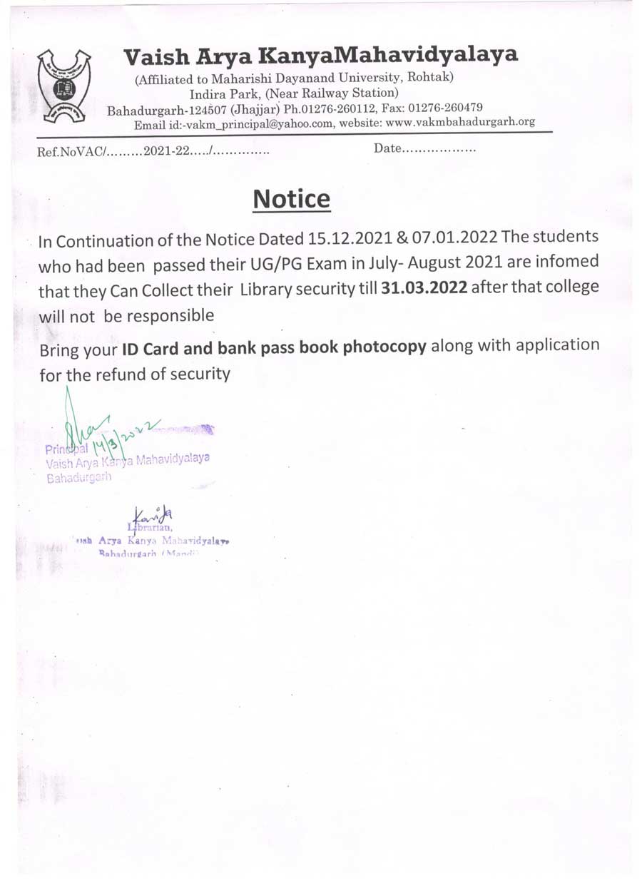 Collect Library Security